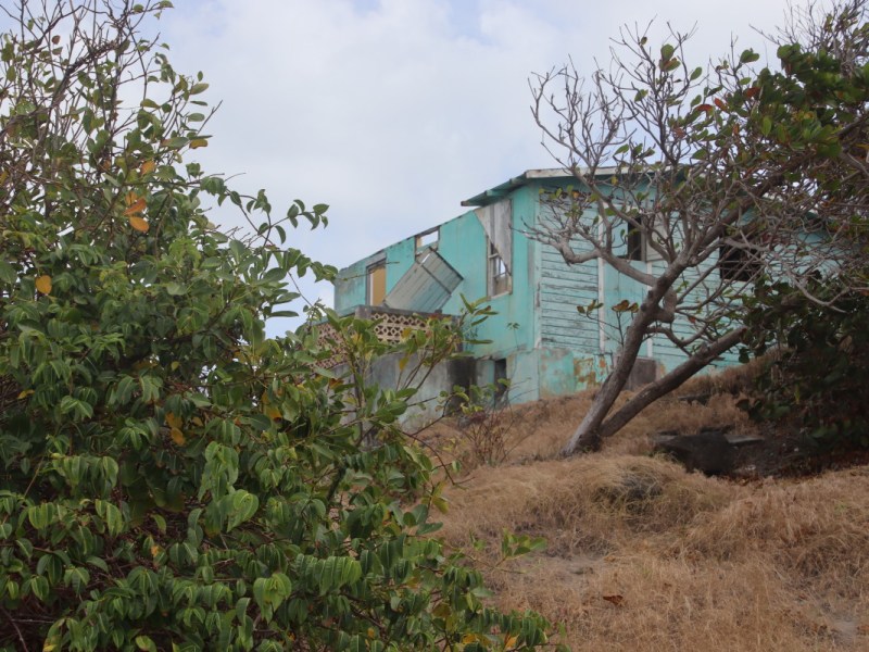Petite Martinique après le cyclone&nbsp;Béryl