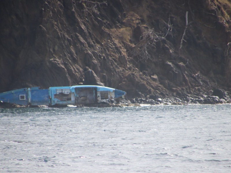 Tyrell Bay: le cimetière de bateaux de&nbsp;Cariacou
